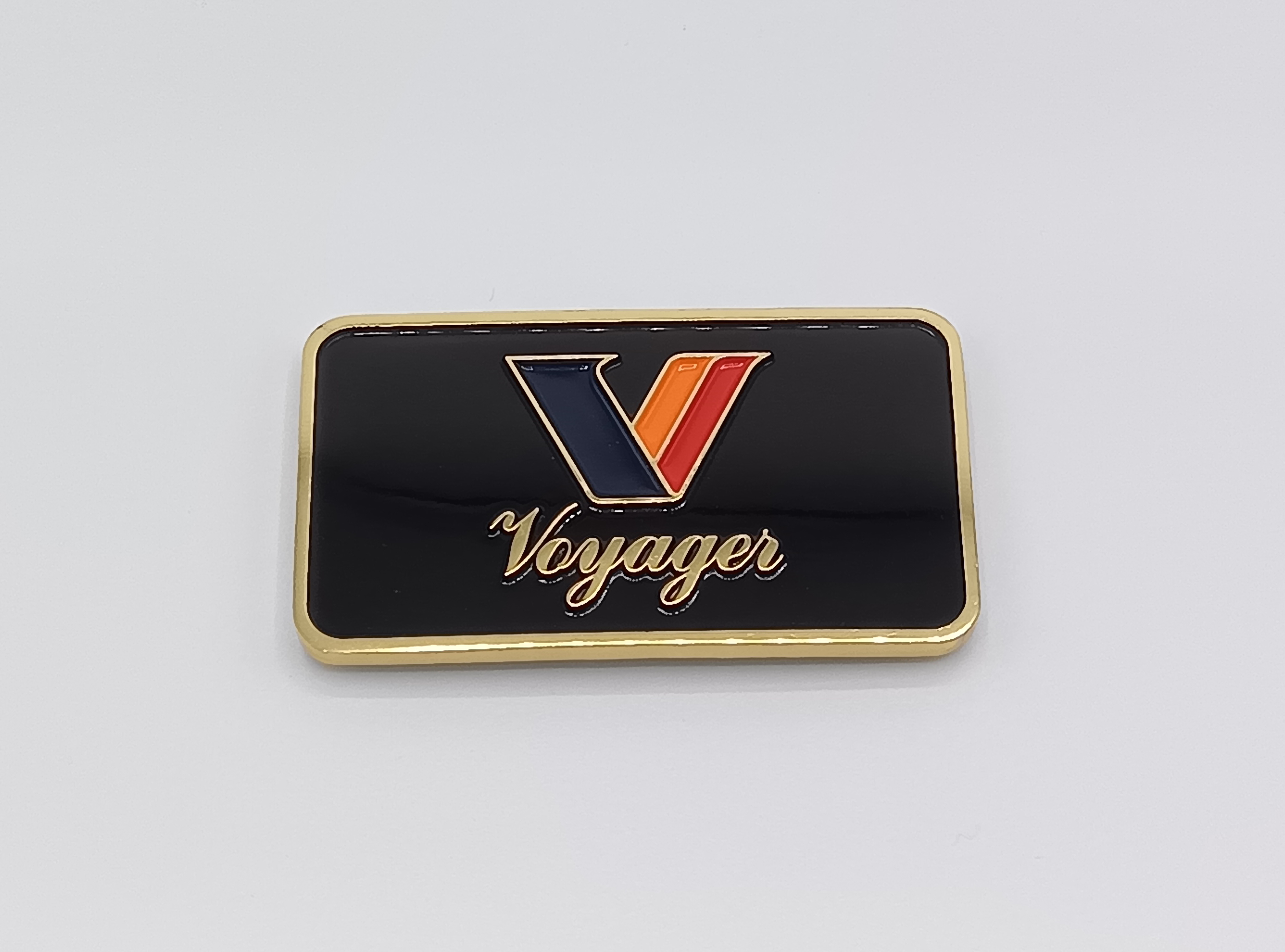 1987年 VOYAGER-XII SIDE BAG EMBLEM LH "V Voyager"